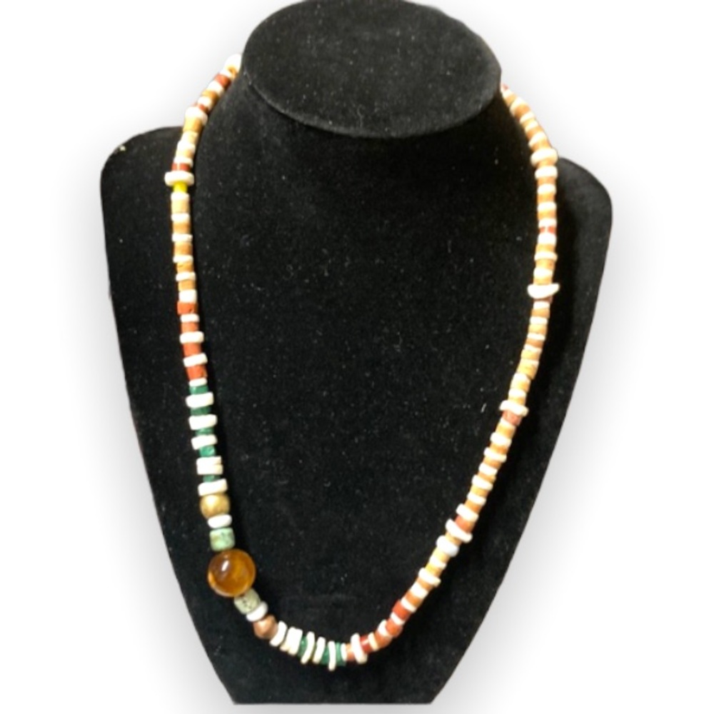 Native beaded necklace